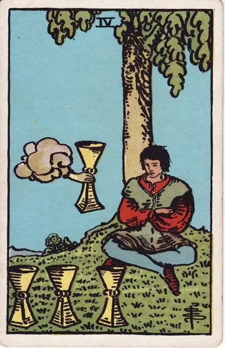 Four of Cups