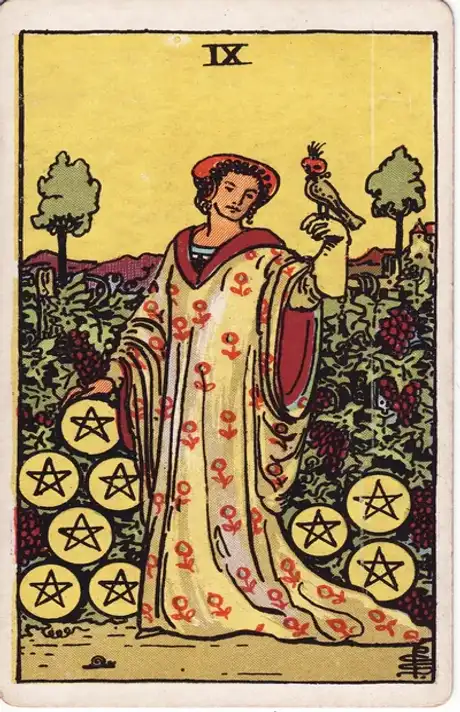 Nine of Pentacles